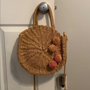 Round Straw Bag